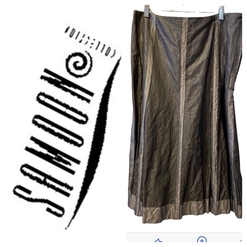 SAMOON collection high end beautiful knee length skirt